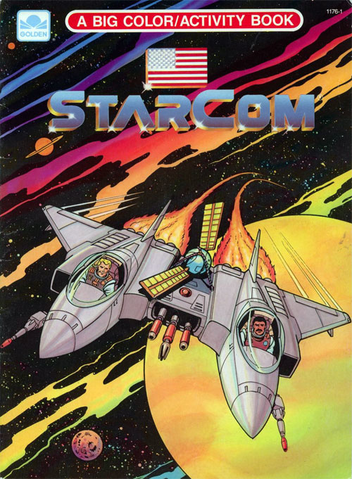 Starcom: The U.S. Space Force Coloring Book