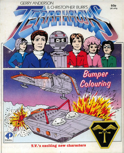 Terrahawks Coloring Book