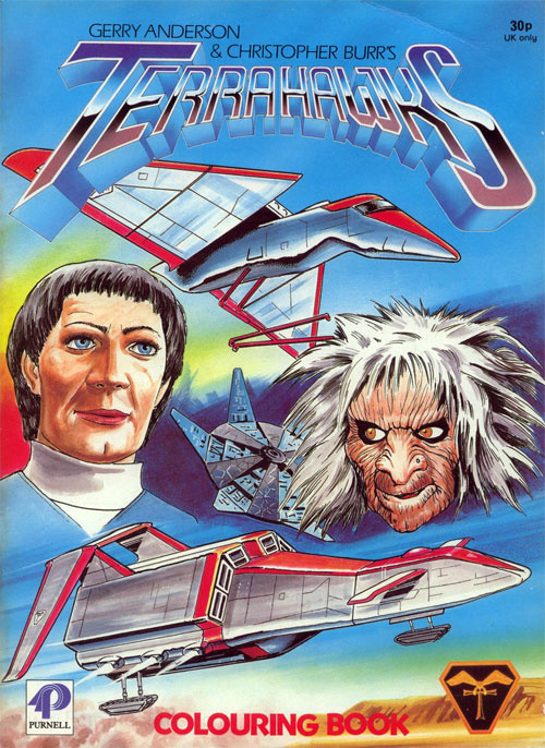 Terrahawks Coloring Book