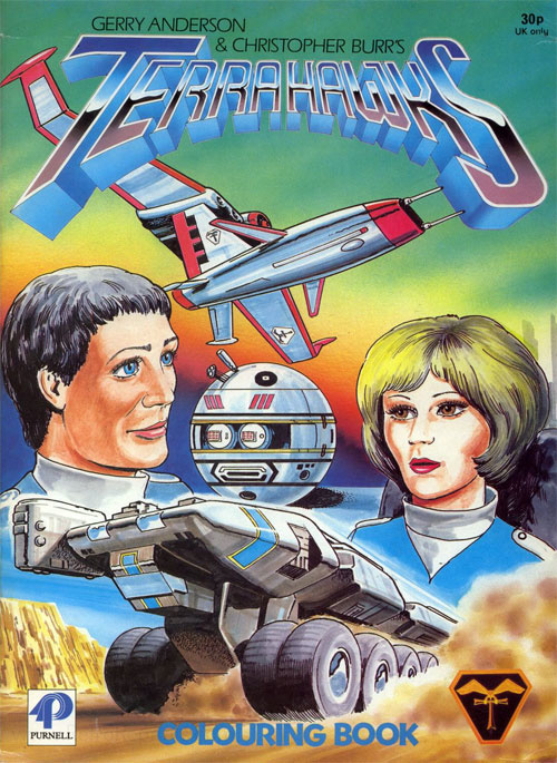 Terrahawks Coloring Book