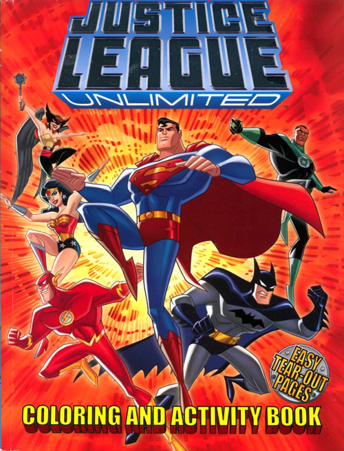 Justice League Unlimited Coloring and Activity Book