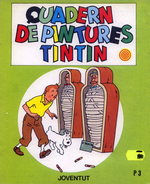 Tintin Coloring and Activity Book