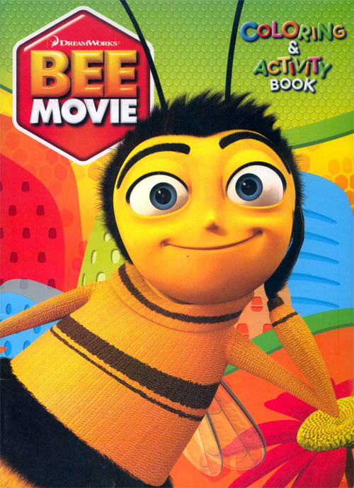 Bee Movie coloring and activity book