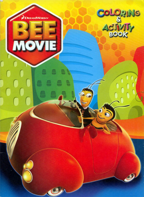 Bee Movie coloring and activity book