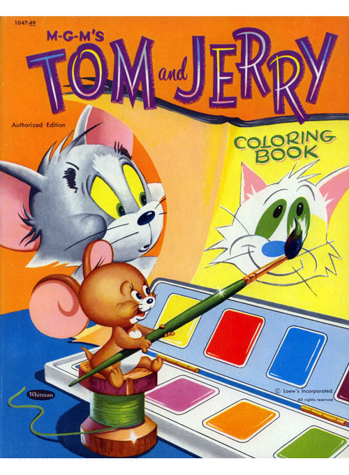 Tom & Jerry Coloring Book