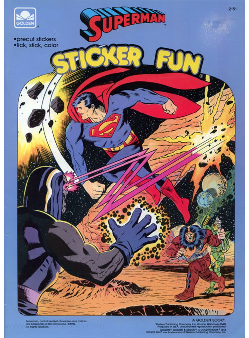 Superman Sticker Fun