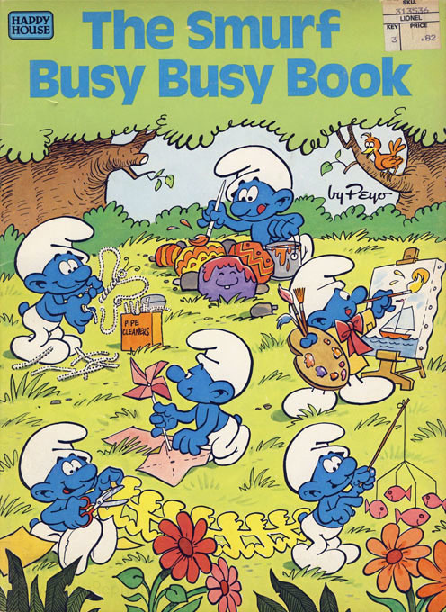 Smurfs Busy Busy Book