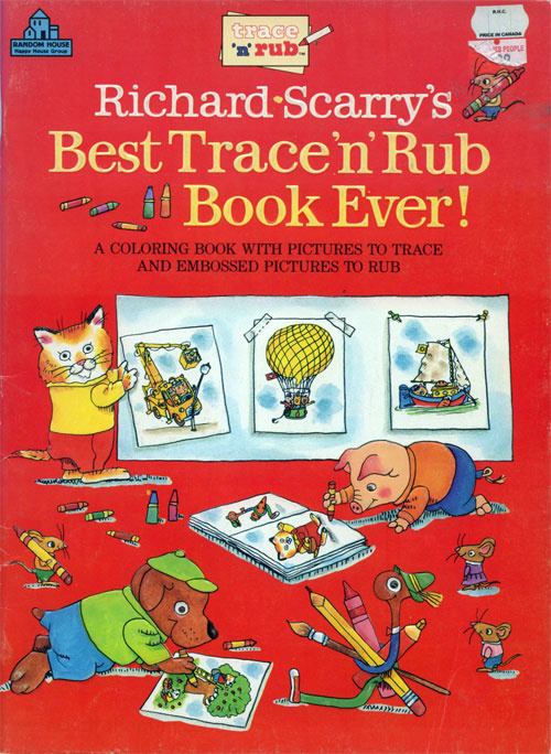Busy World of Richard Scarry, The Best Trace 'n' Rub Ever