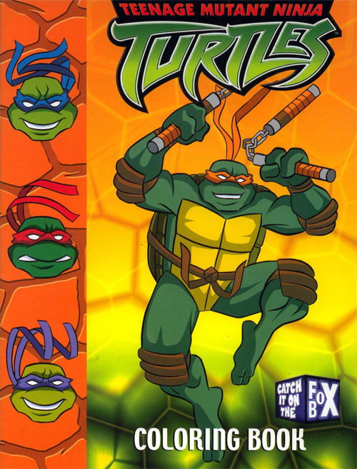 Teenage Mutant Ninja Turtles (2nd) Coloring Book