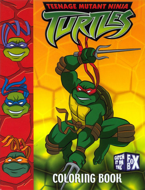 Teenage Mutant Ninja Turtles Coloring Book: Teenage Mutant Ninja