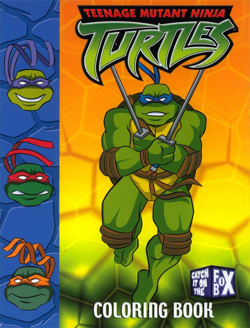 Teenage Mutant Ninja Turtles (2nd) Coloring Book