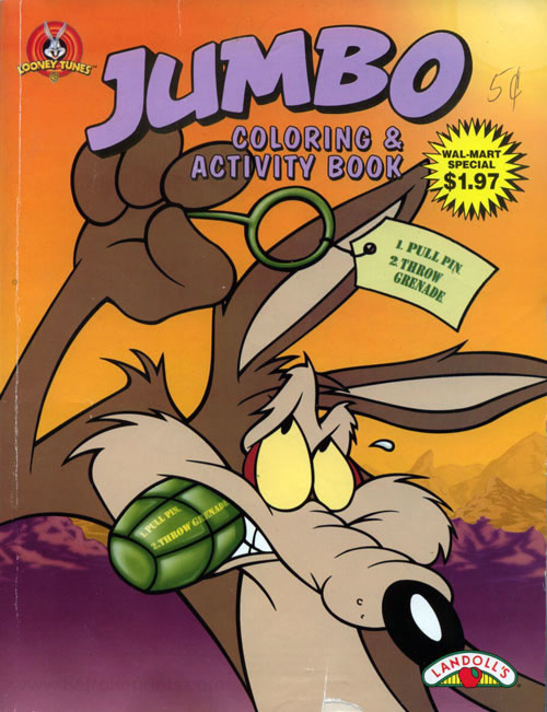Looney Tunes coloring and activity book