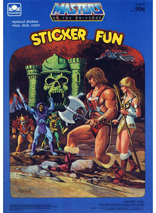 He-Man and the Masters of the Universe Sticker Fun