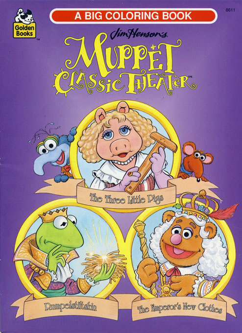 Muppets, Jim Henson's Muppet Classic Theater  Coloring Books at Retro 