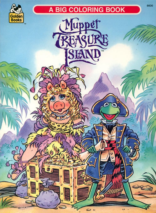 Muppet Treasure Island Coloring Book