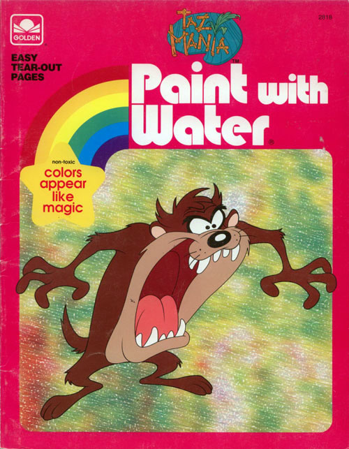 Taz-Mania Paint With Water