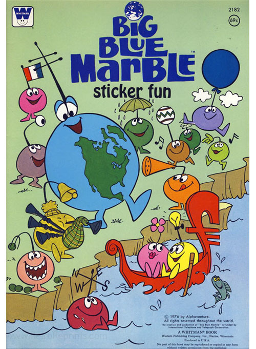 Big Blue Marble Sticker Fun