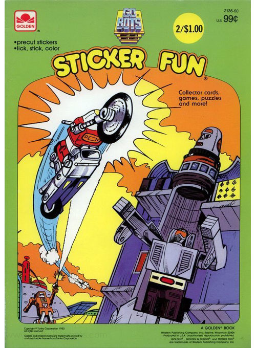 GoBots Sticker Fun