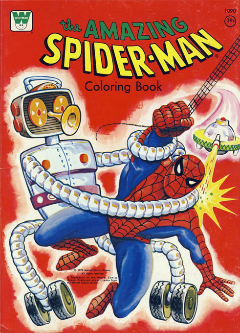 Spider-Man Coloring Book