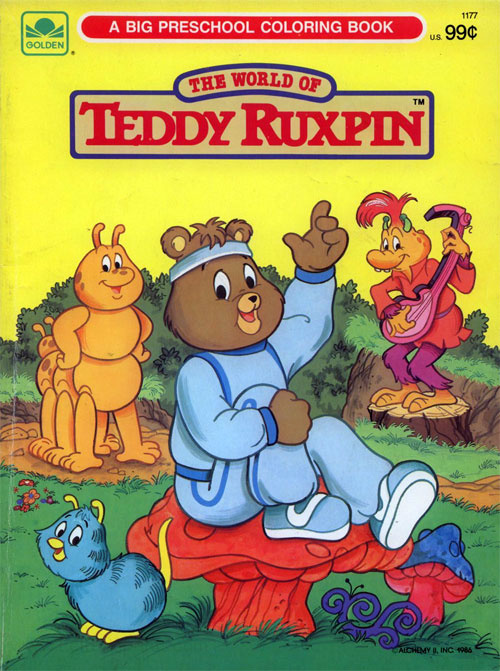 teddy ruxpin 1990