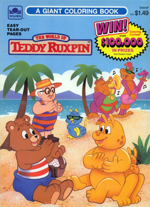 Adventures of Teddy Ruxpin, The Coloring Book