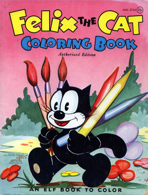 Felix the Cat Coloring Book