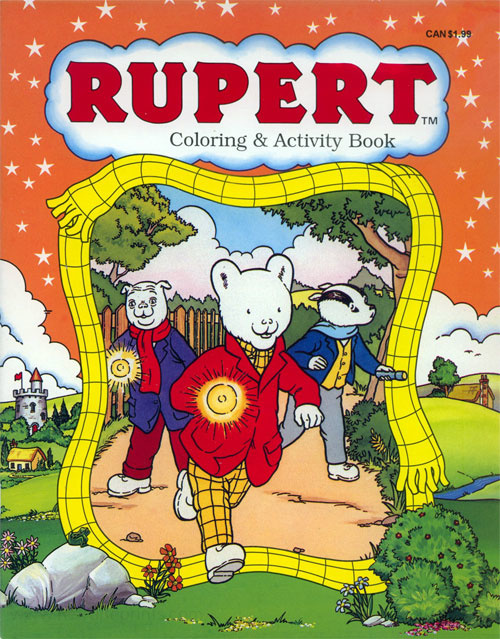 Rupert Coloring and Activity Book