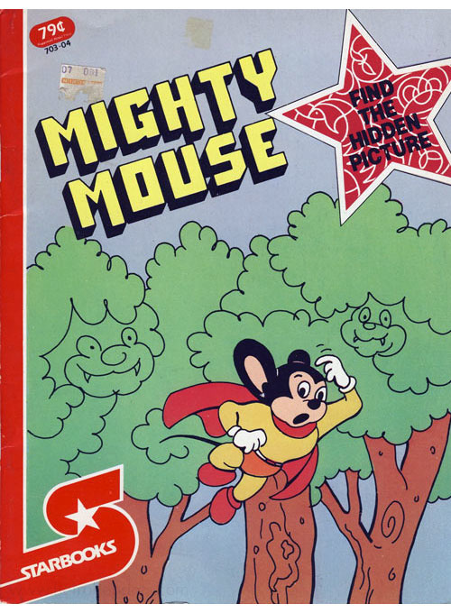 Mighty Mouse Find the Hidden Picture