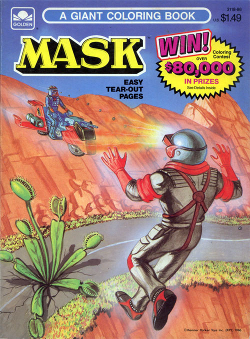 MASK Coloring Book