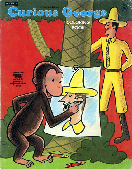 Curious George Coloring Book