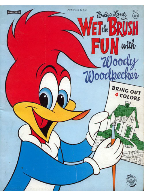 Woody Woodpecker Wet the Brush Fun