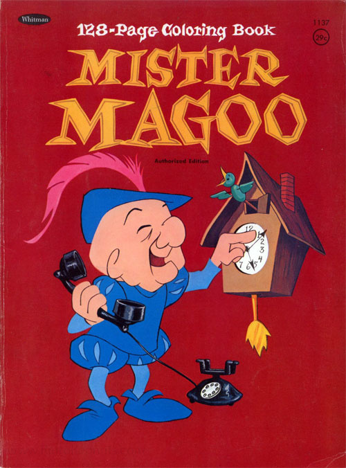 Mr. Magoo Coloring Book