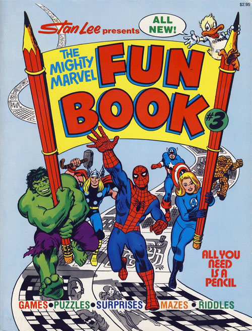 Marvel Super Heroes Fun Book #3