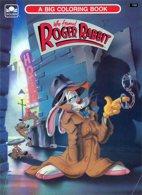 Who Framed Roger Rabbit Coloring Book