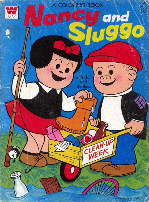 Nancy & Sluggo Coloring Book