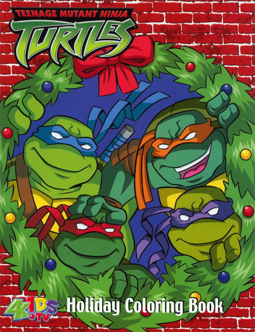 Teenage Mutant Ninja Turtles (2nd) Holiday Coloring Book