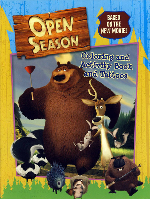 Open Season Coloring and Activity Book