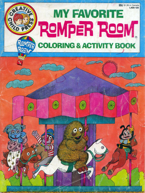 Romper Room Coloring and Activity Book