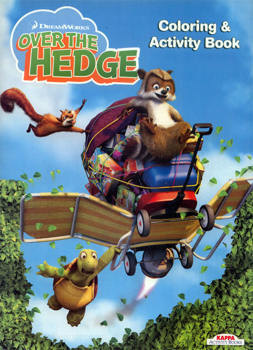 Over the Hedge Coloring Book