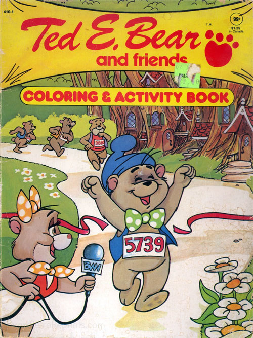 Ted E. Bear Coloring and Activity Book