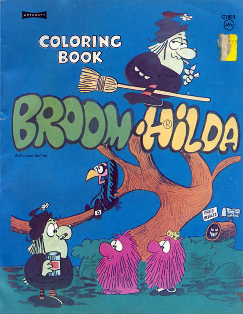Broom-Hilda Coloring Book