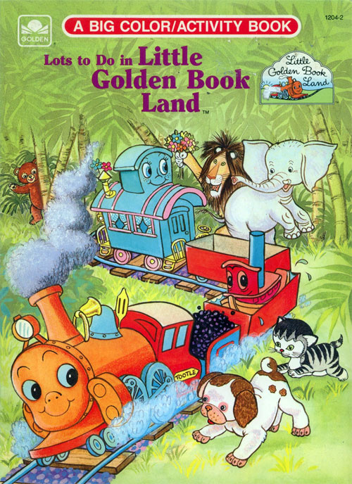 Little Golden Books Coloring and Activity Book Coloring Books at