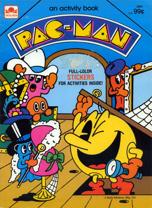 Pac-Man Activity Book