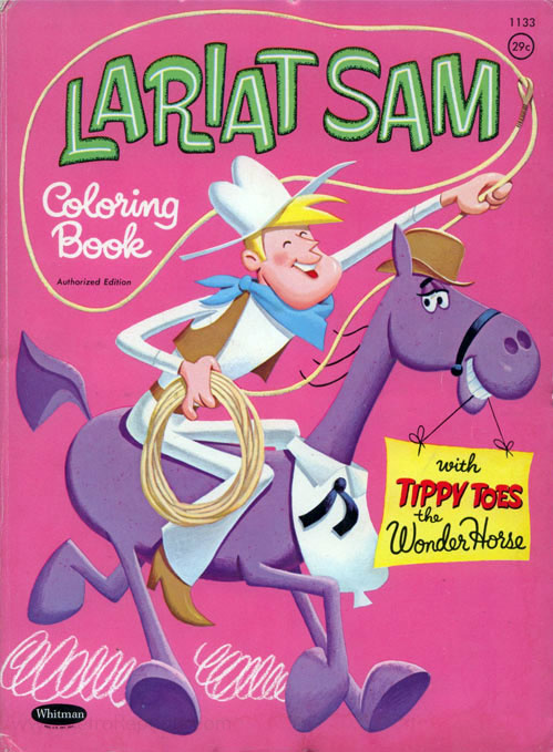 Lariat Sam Coloring Book