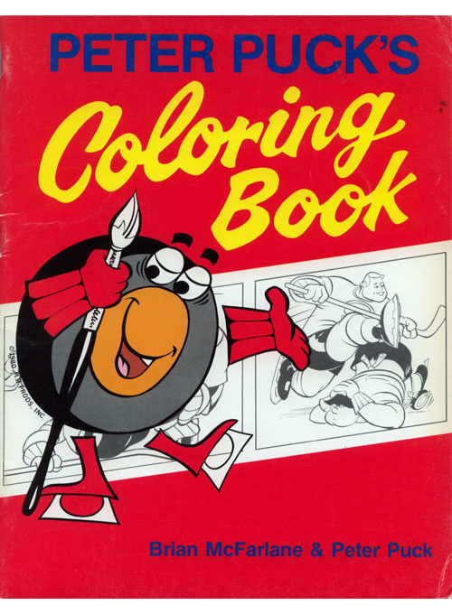 Peter Puck Coloring Book