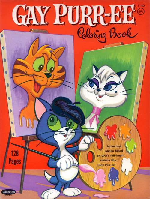 Gay Purr-ee Coloring Book