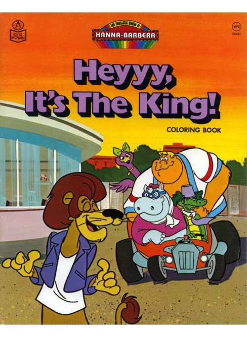 Heyyy, It's the King Coloring Book