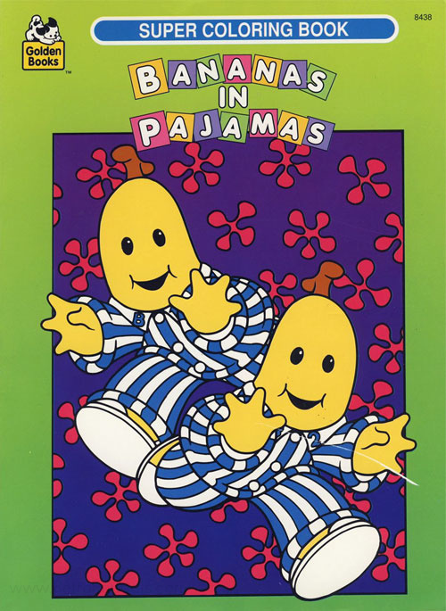 Bananas in Pajamas Coloring Book