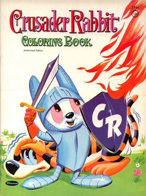 Crusader Rabbit Coloring Book