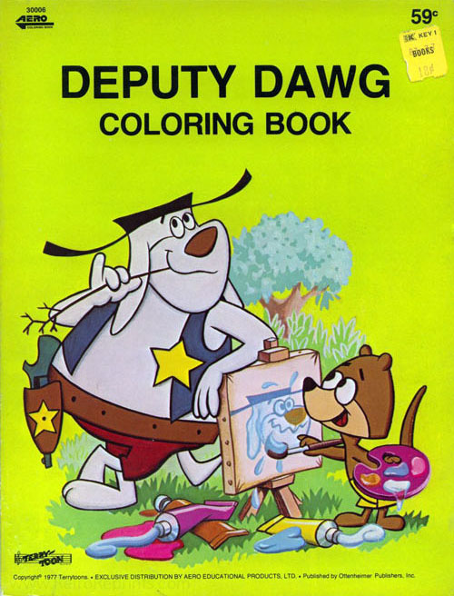 Deputy Dawg Coloring Book